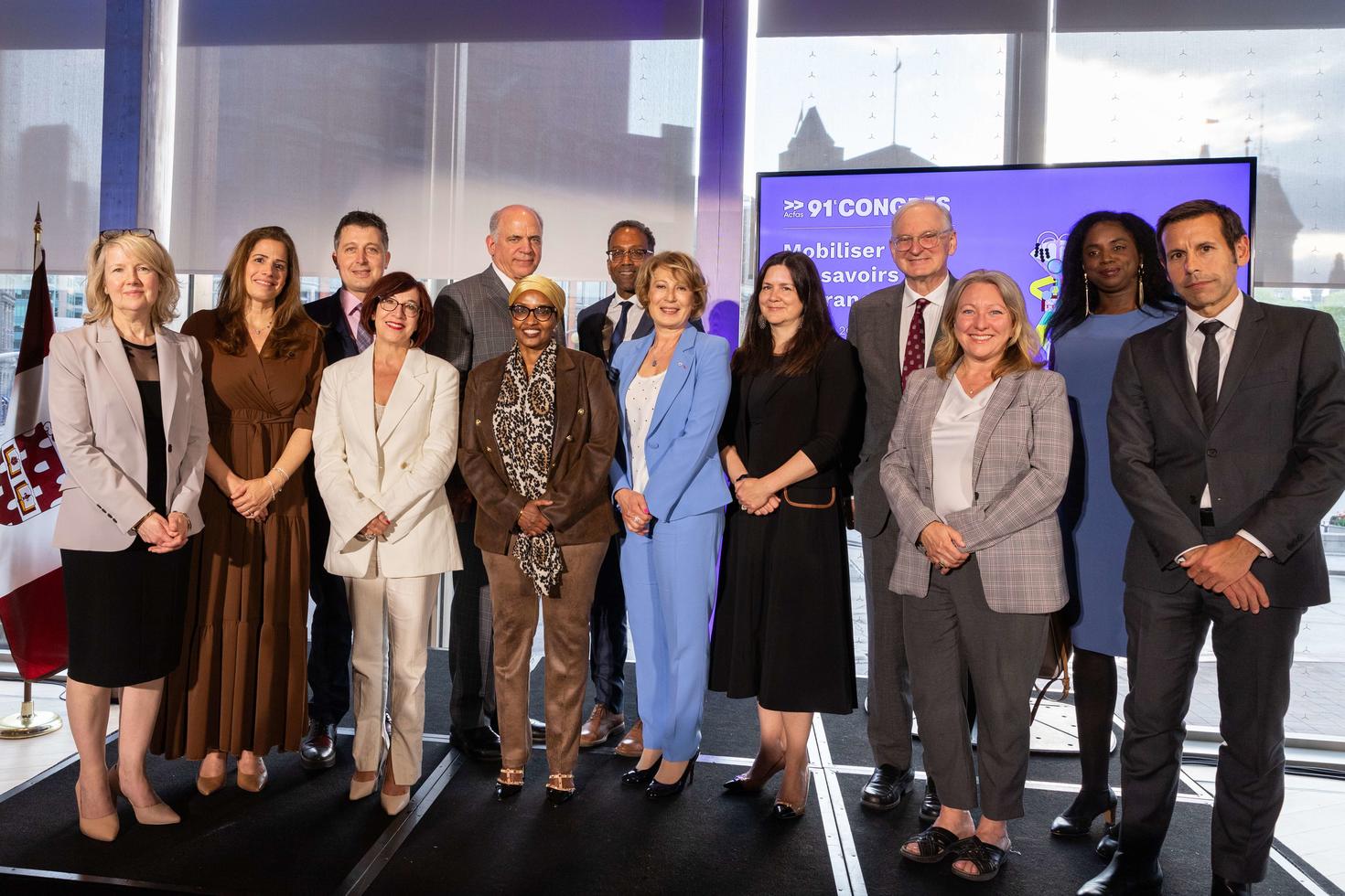 VIPs at the ACFAS conference