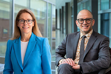 Dr. Sharon Johnston and Dr. Jason Berman