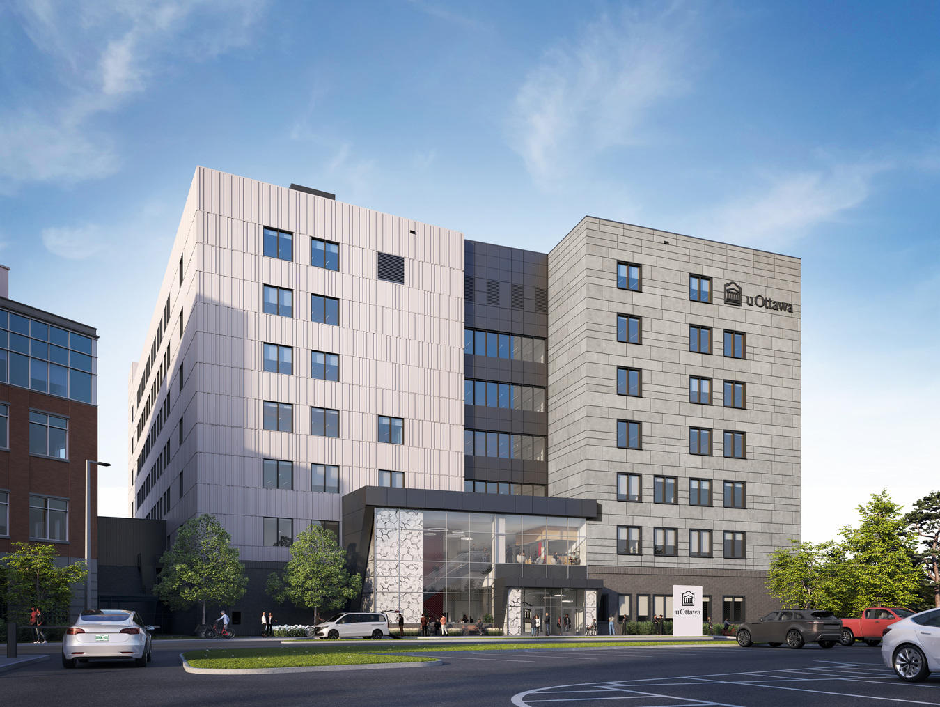 East entry view of the AMRC