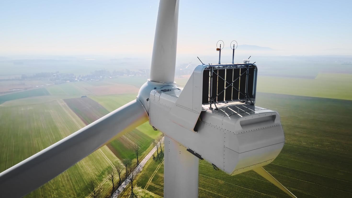 Wind Turbine Close-up