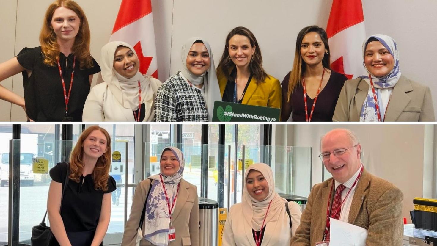 HRREC hosts Rohingya women's visit in Ottawa