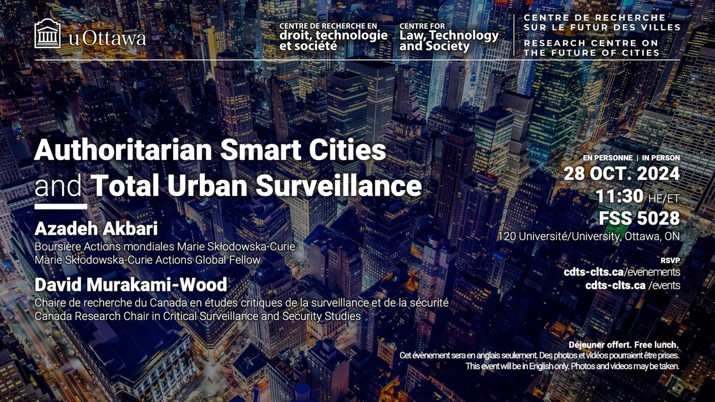 Poster 2024-10-28 Authoritarian Smart Cities and Total Urban Surveillance 