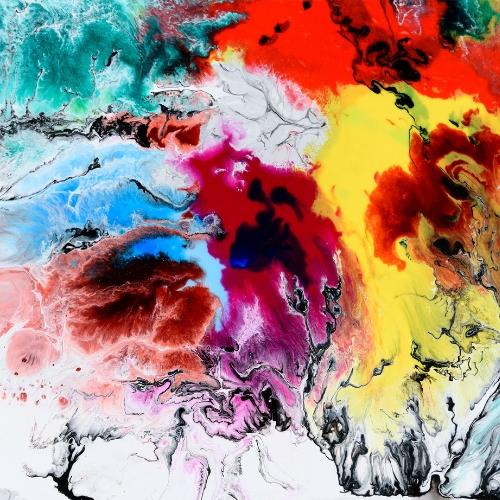 Abstract image with colors