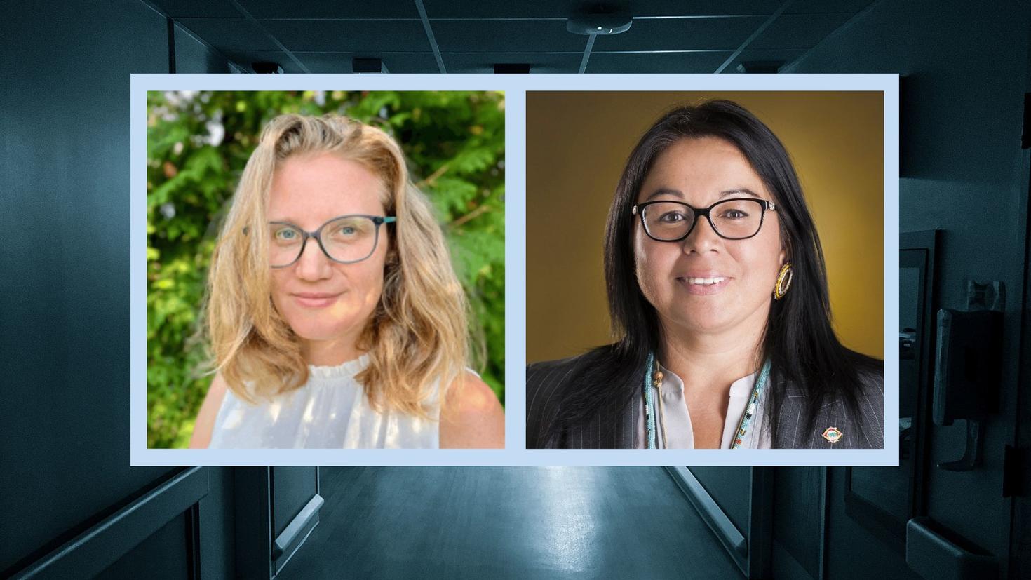 Emmanuelle Bernheim et Eva Ottawa