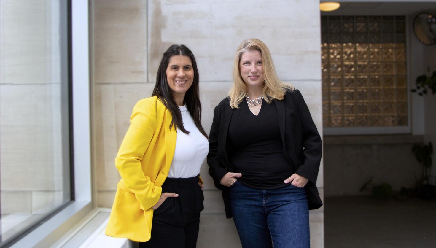 Maïka Sondarjee and Jodi Edwards