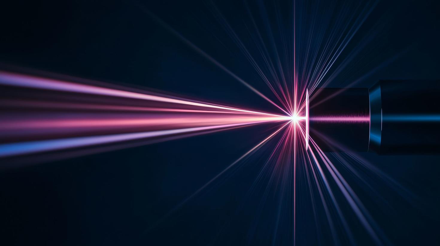 Research using laser optics, showcasing scientific experiments and innovations in physics and engineering