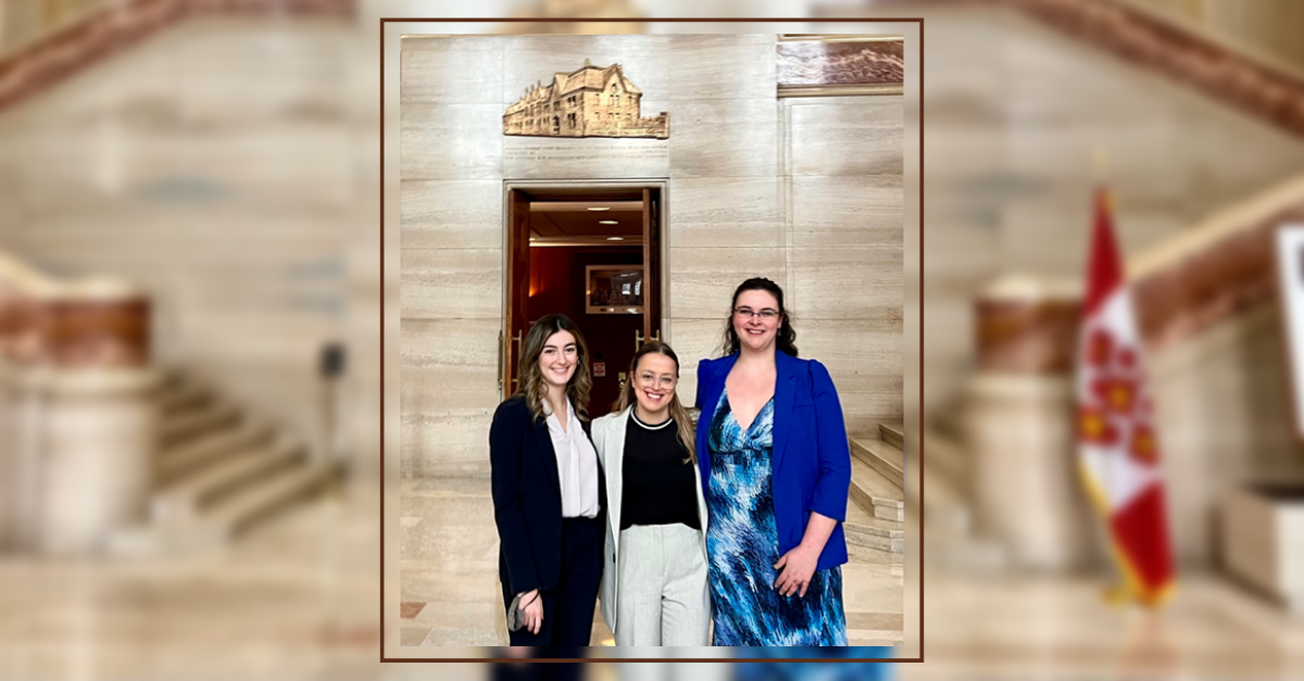 Julia Kafato, Ana Nizharadze, and Jessica Rollins