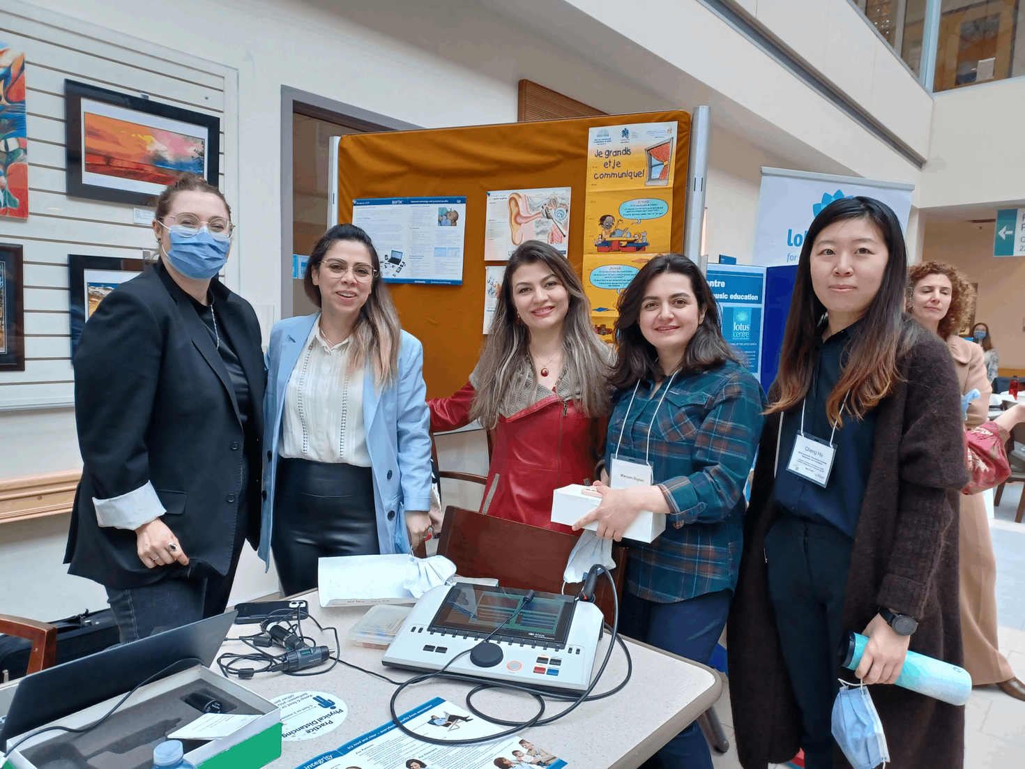 Students at MHRI Conference