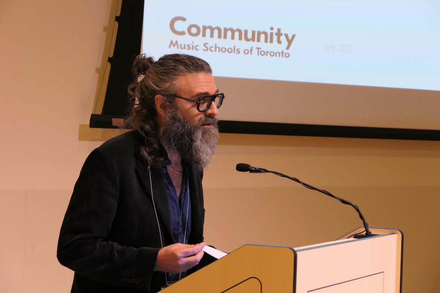 Richard Marsella from Community Music Schools of Toronto