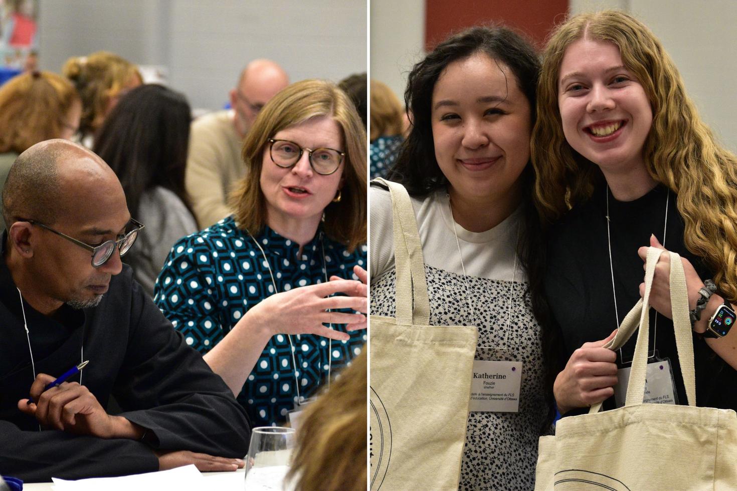 Francis Bangou, Michelle Schira Hagerman, FSL teachers