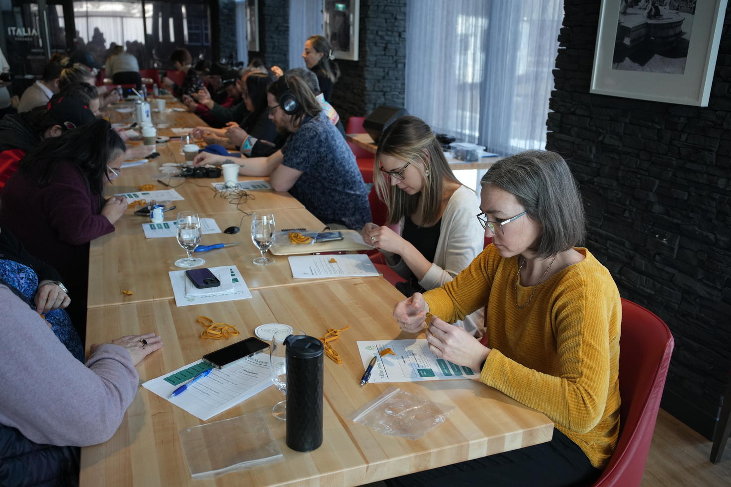 7 Directions summit activity table.