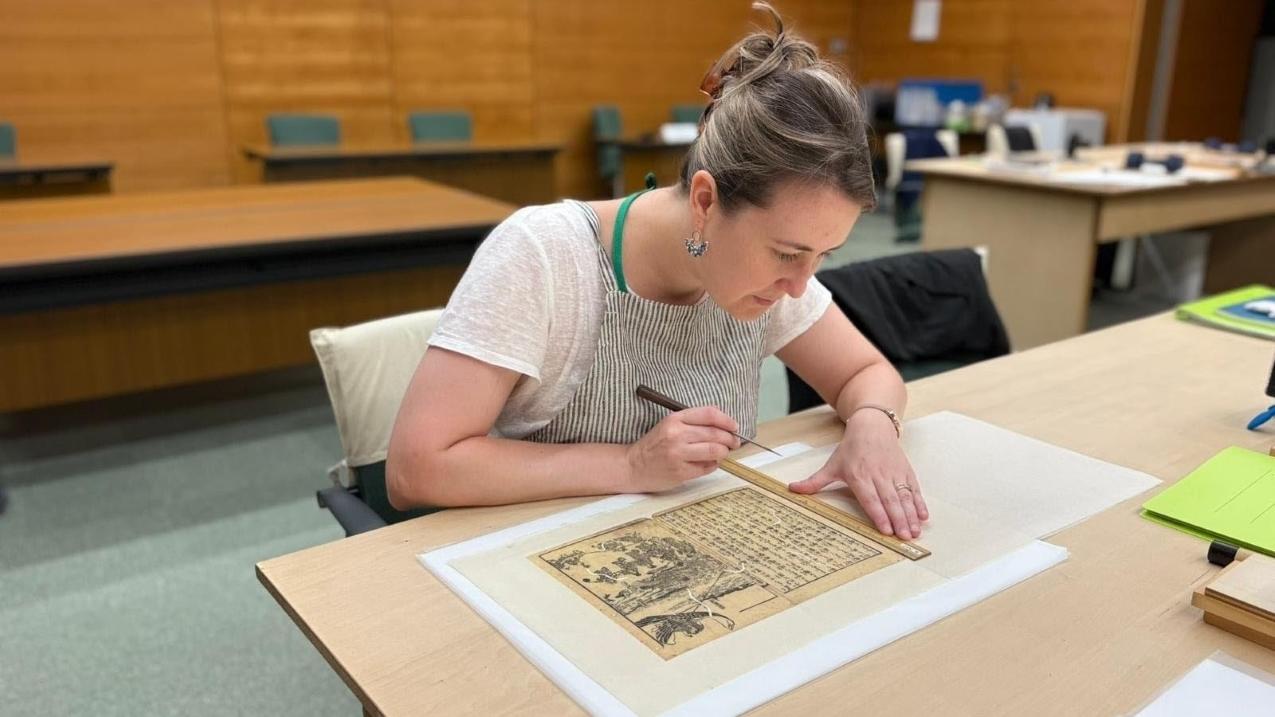 easurement step before the final cutting of the honshi