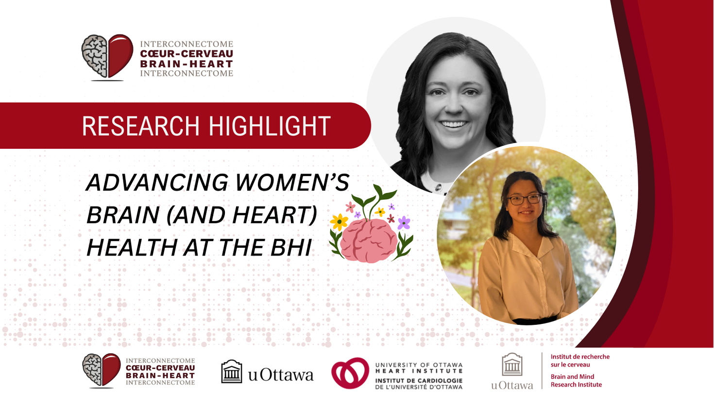 "Research Highlight. Advancing Women's Brain (and heart) Health at the BHI."