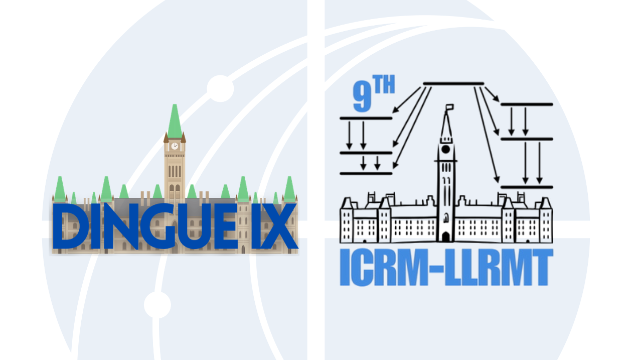 DINGUE and ICRM-LLRMT logos
