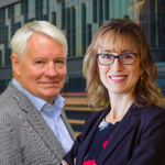 Prof. Monica Gattinger and Michael Cleland