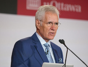 Alex Trebek at uOttawa