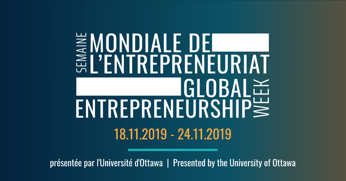 Global Entrepreneurship Week 2019 logo.