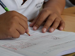 Math class student