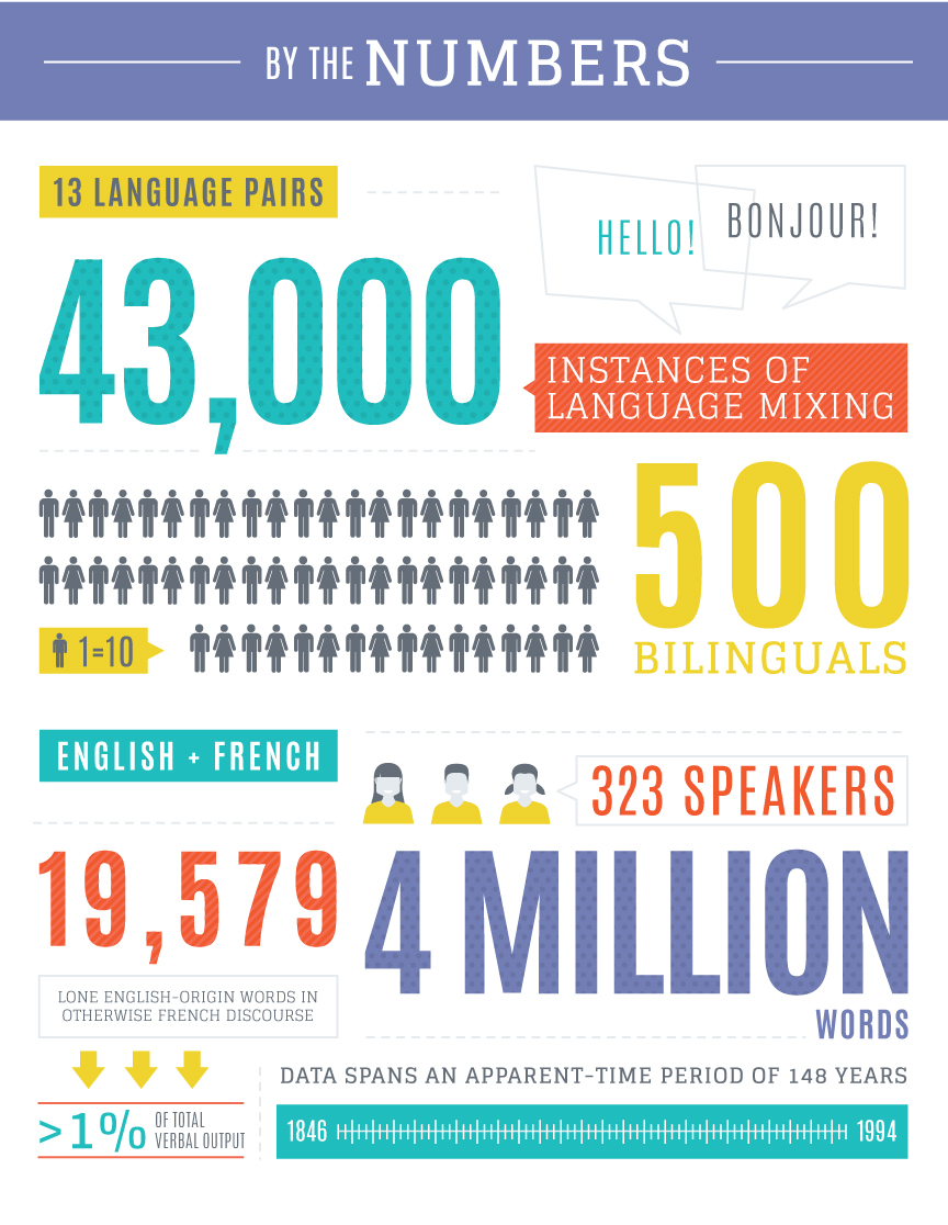Infographic showing numbers related to the research Infographic showing numbers related to the research