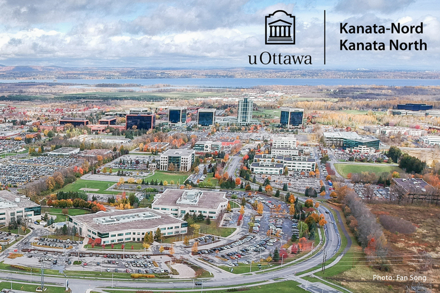 Campus de Kanata North à l'automne