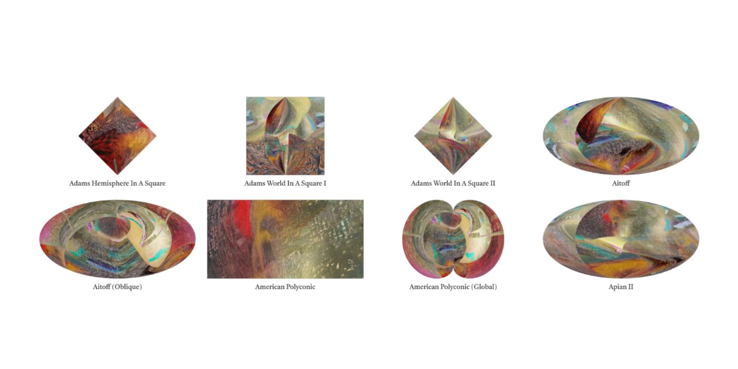 Formes de transparence étirées