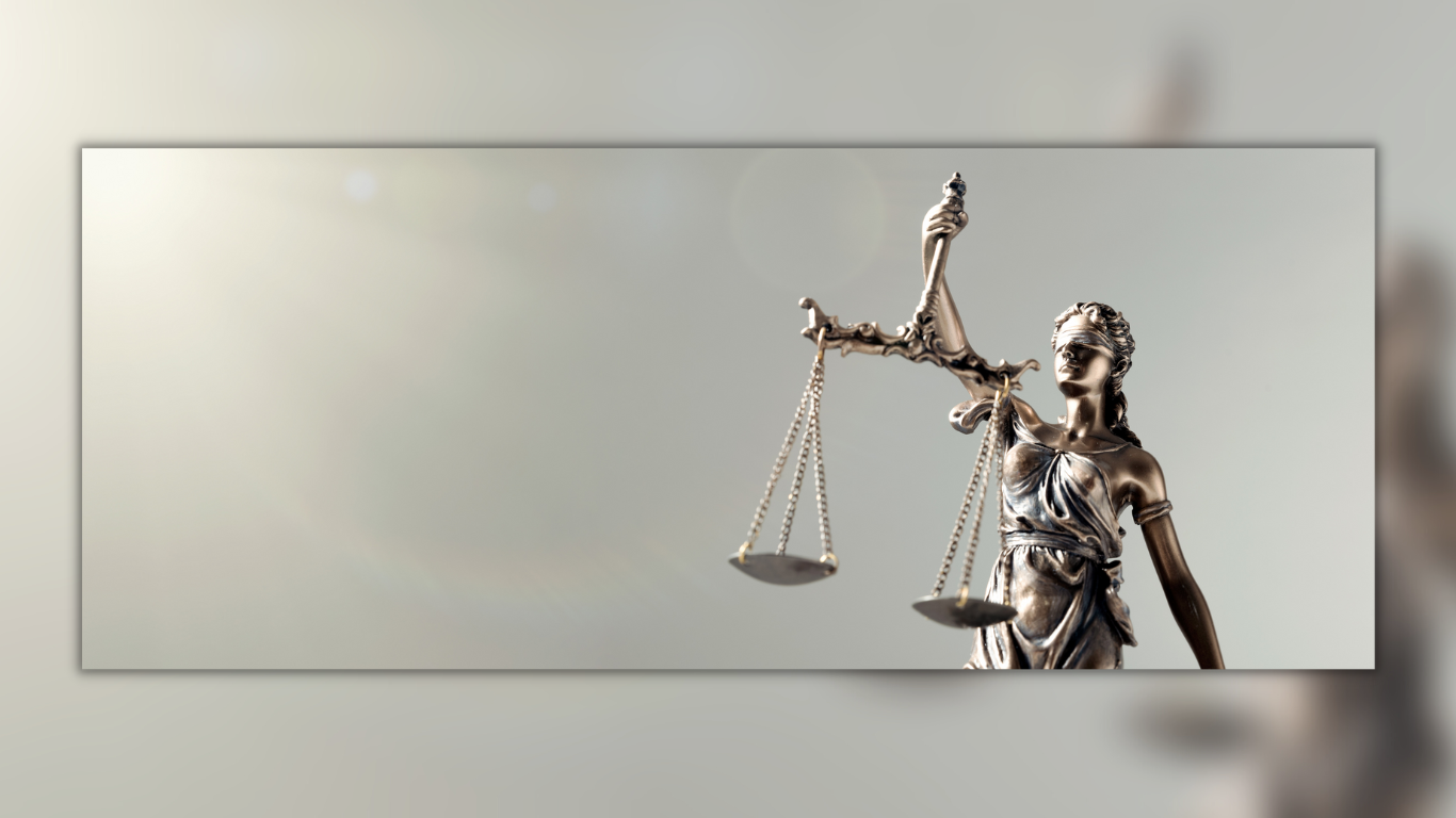 image of lady justice with scales of justice