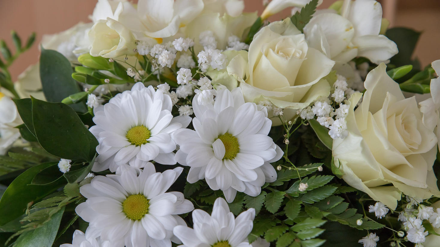 un bouquet de fleurs