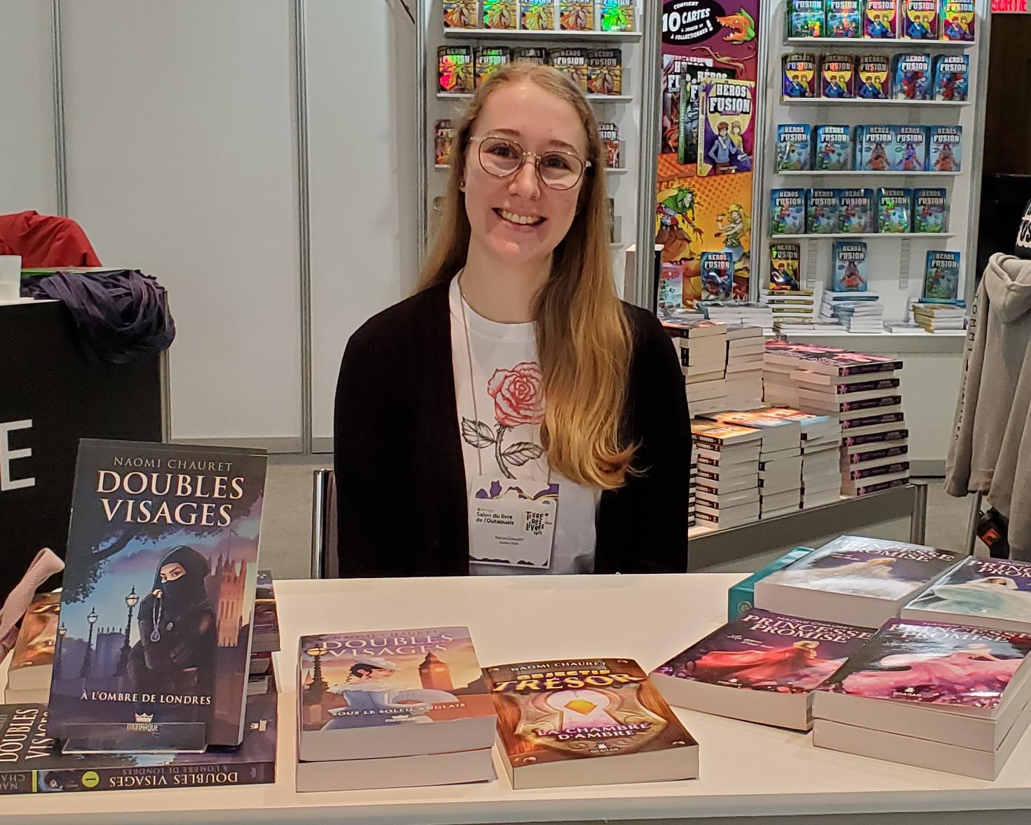 Portraits de Naomi Chauret au SLO 2023