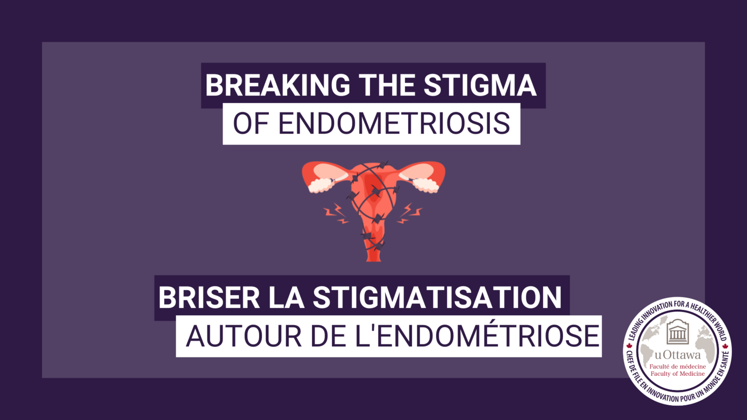 Endometriosis video title card