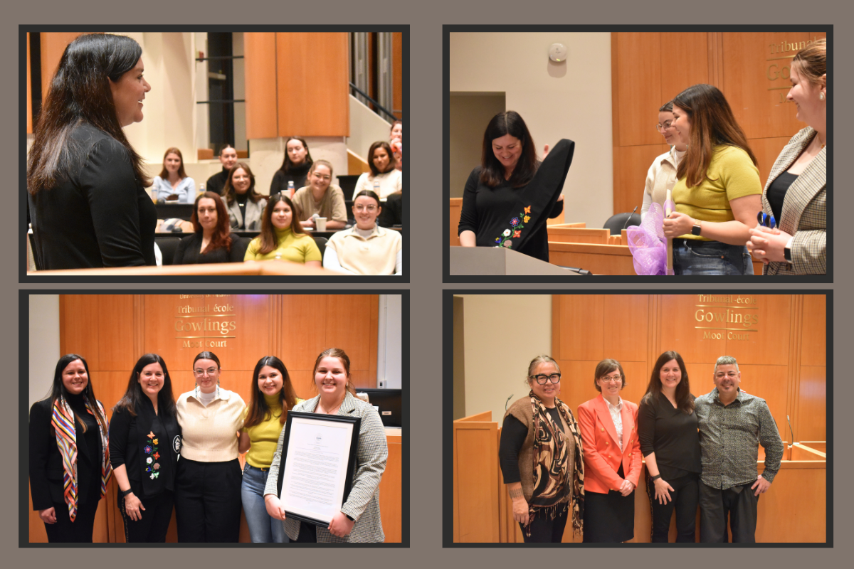 Fireside chat  March 2 2023. Justice O'Bonsawin visiting with students