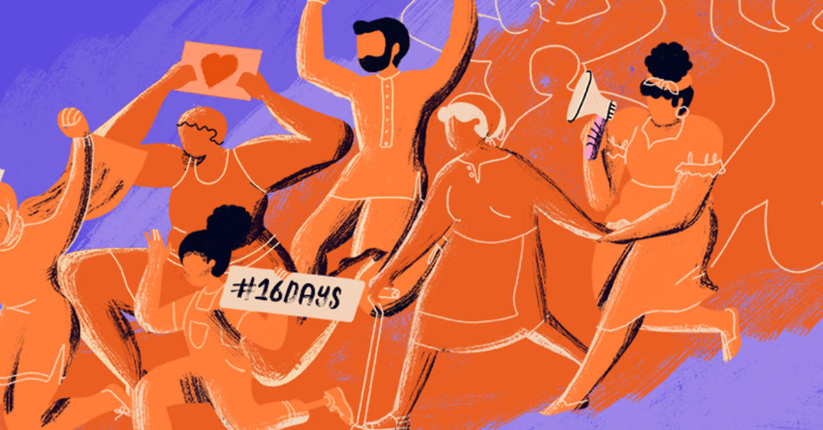 Logo of the UNITE! Activism to end violence against women and girls campaign