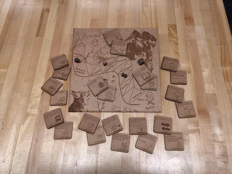 Prototype du jeu « Road to Revival »