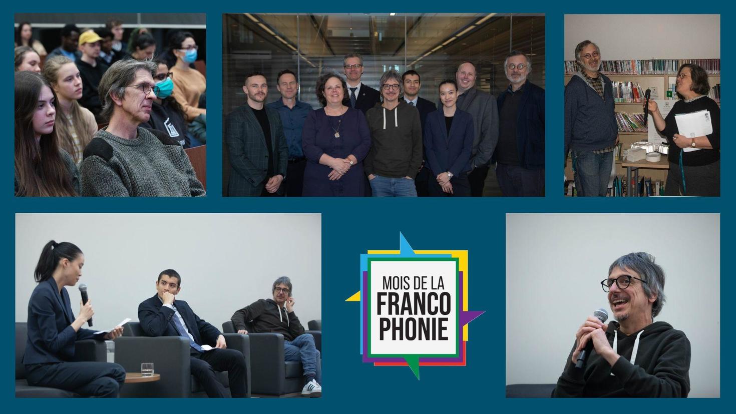 Students participating in Mois de la Francophonie Events