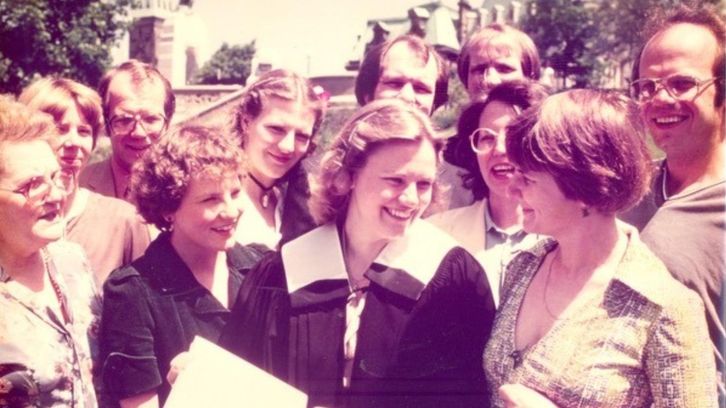 La famille Mes à la collation des grades