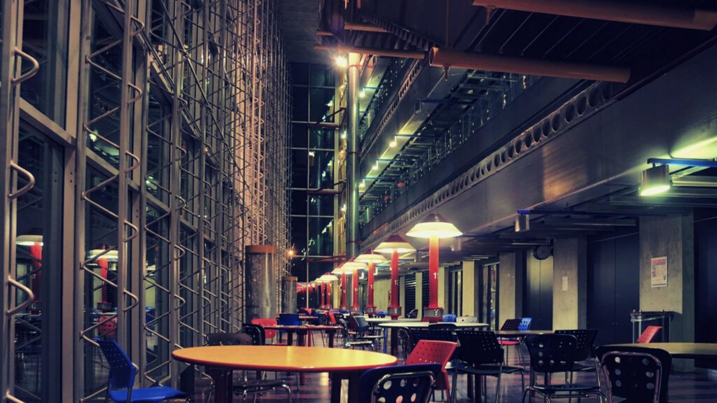 Interior of SITE building.