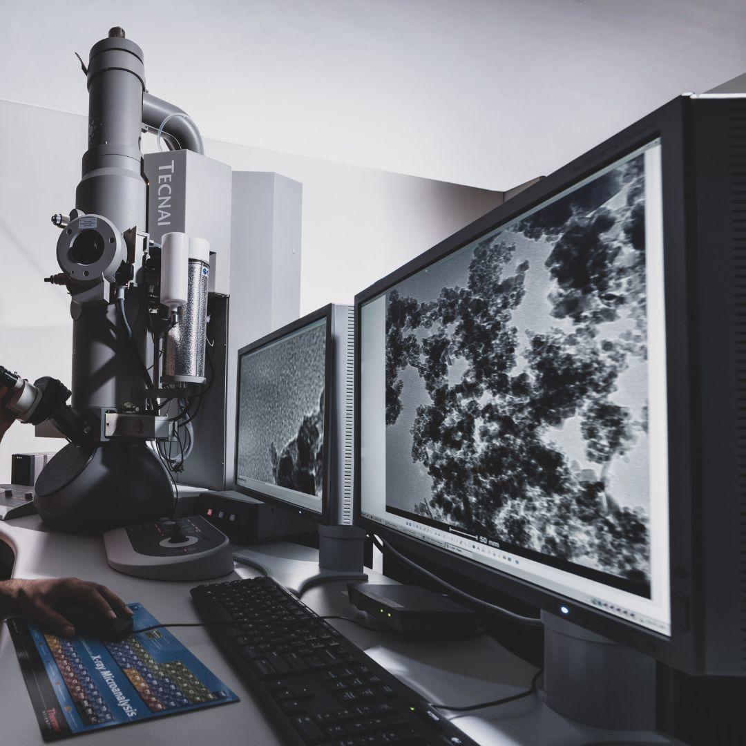 Lab imaging equipment. 