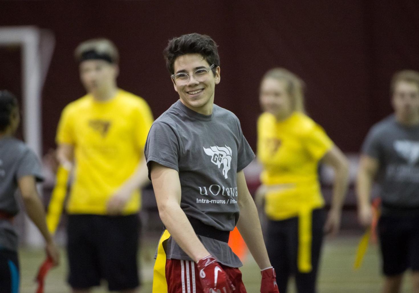 flag football player