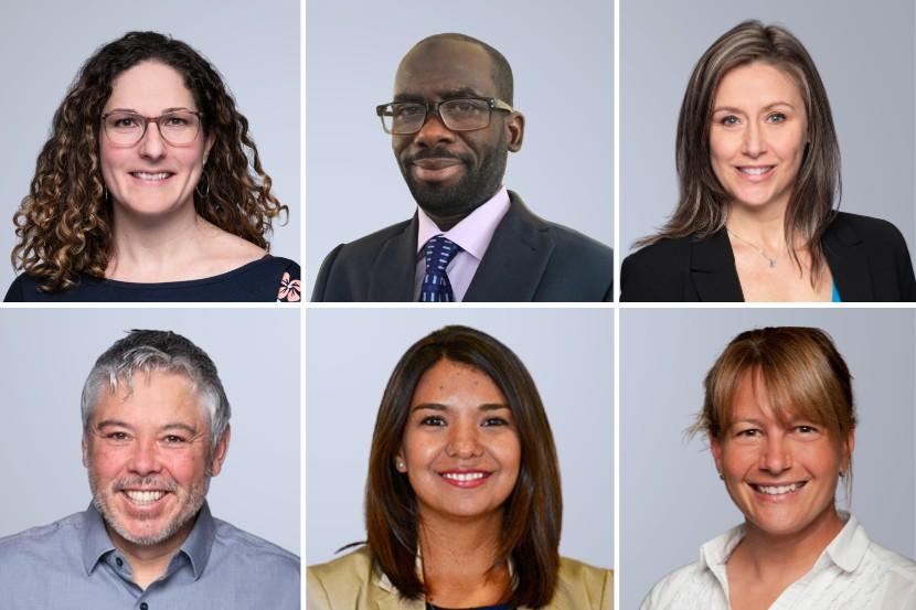 Six professors from the Faculty of Education