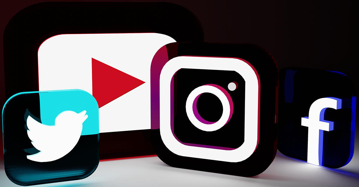 Logo médias sociaux