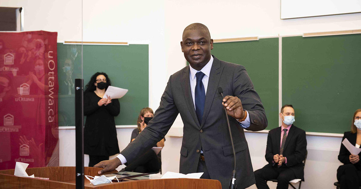 Sanni Yaya, Vice-recteur, International et Francophonie