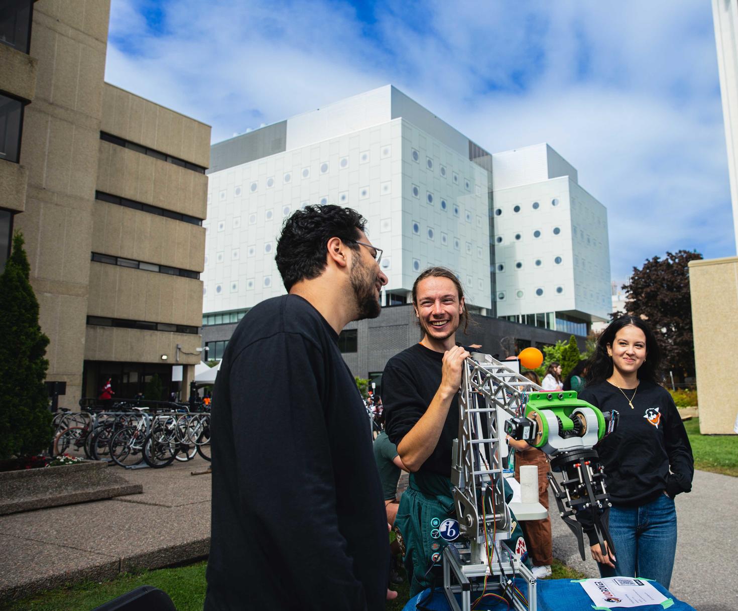 Students in engineering