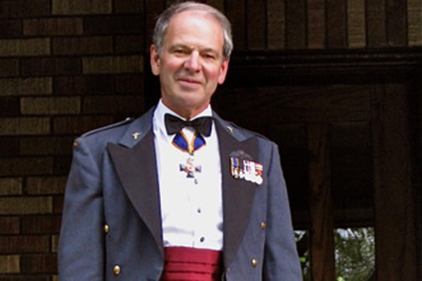 Major General Morisset in his RCAF mess kit