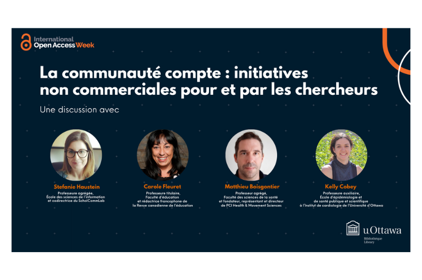 Poster - Photos de Stefanie Haustein, Carole Fleuret, Matthieu Boisgontier and Kelly Cobey