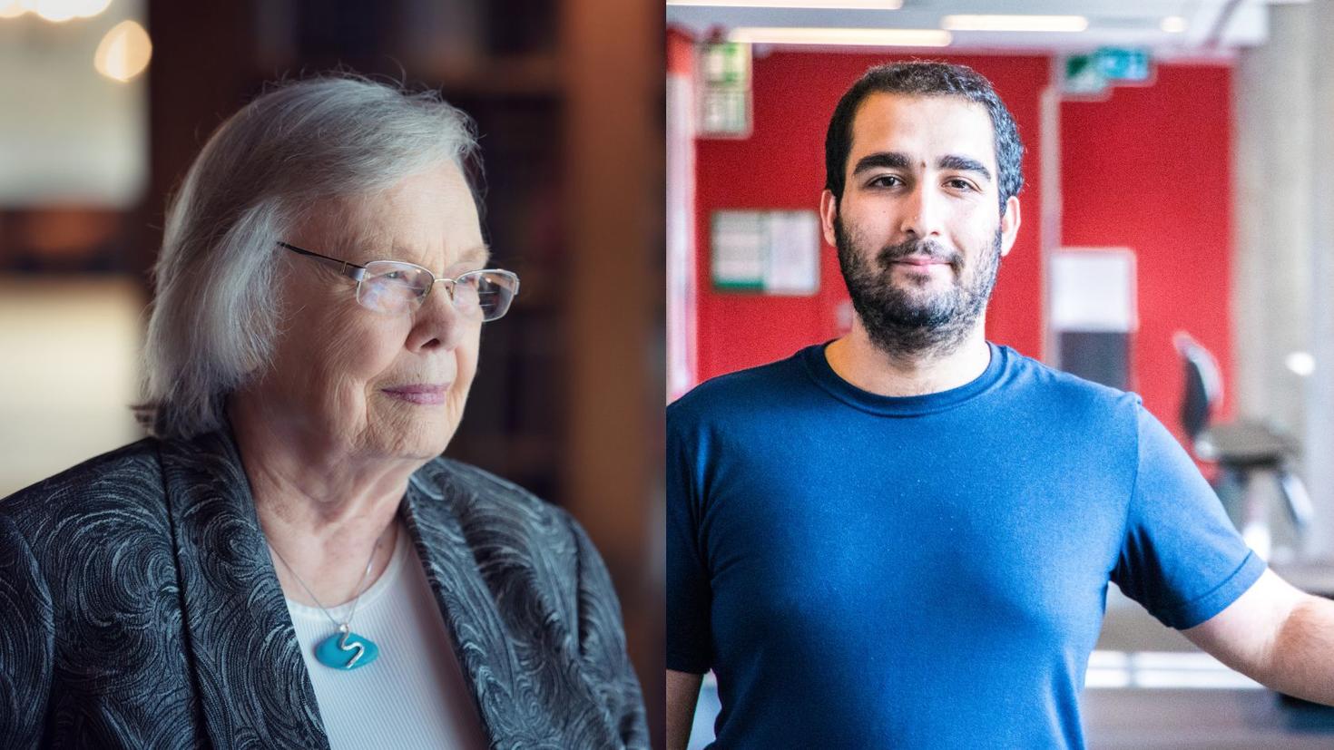 Dr. Charlotte Froese Fischer and Yaser Saleem