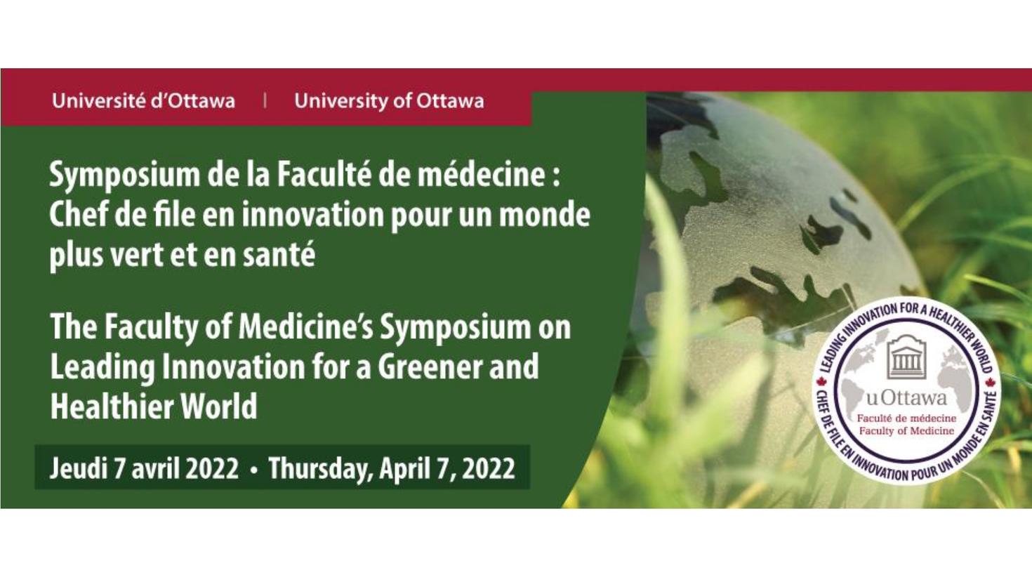 Affiche du symposium annuel de l'IGHO