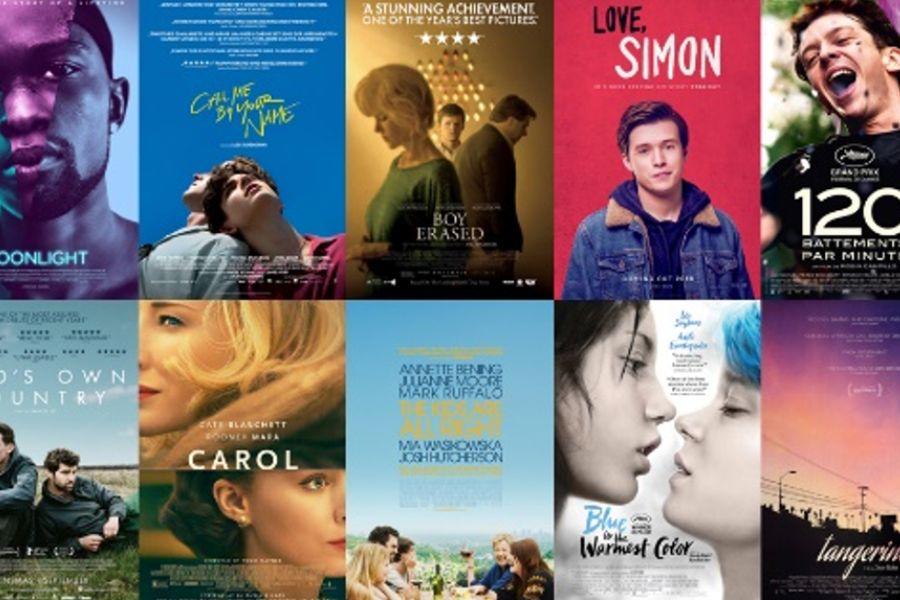 Affiches de films. 