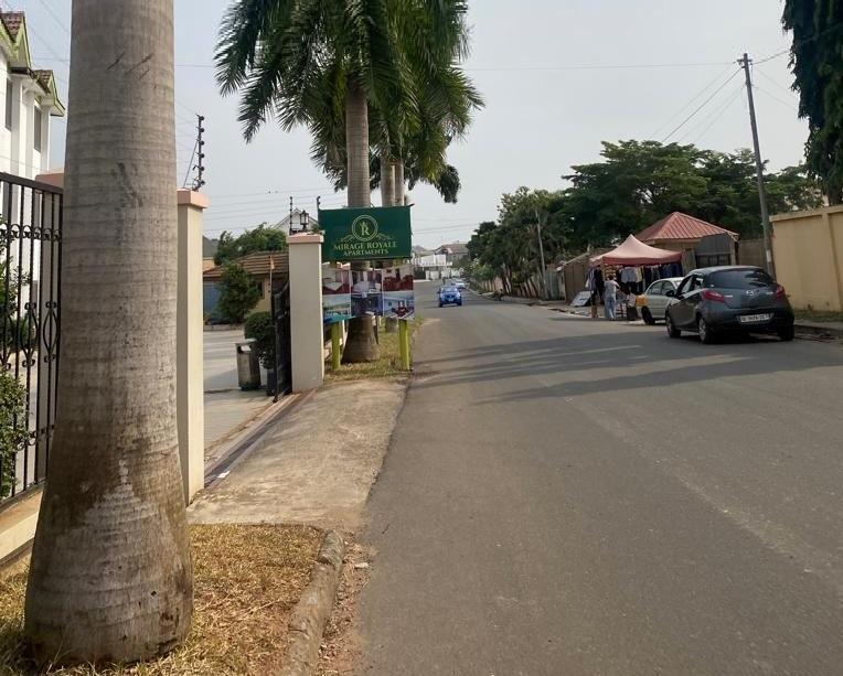 Street in the city of Accra in Ghana