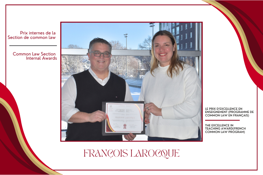 Francois Larocque and Kristen Boon