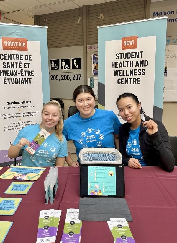 Students smiling