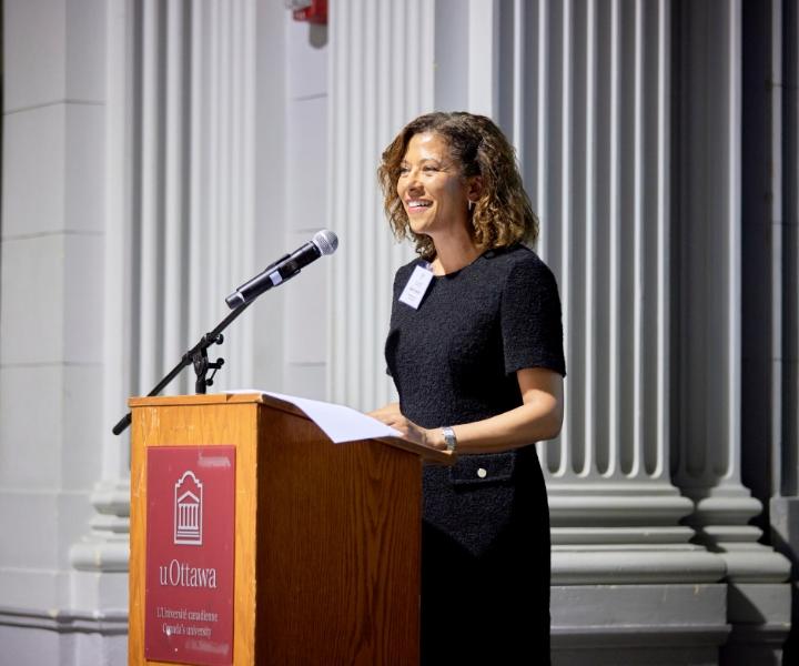 Sandra Odendahl sur le podium 